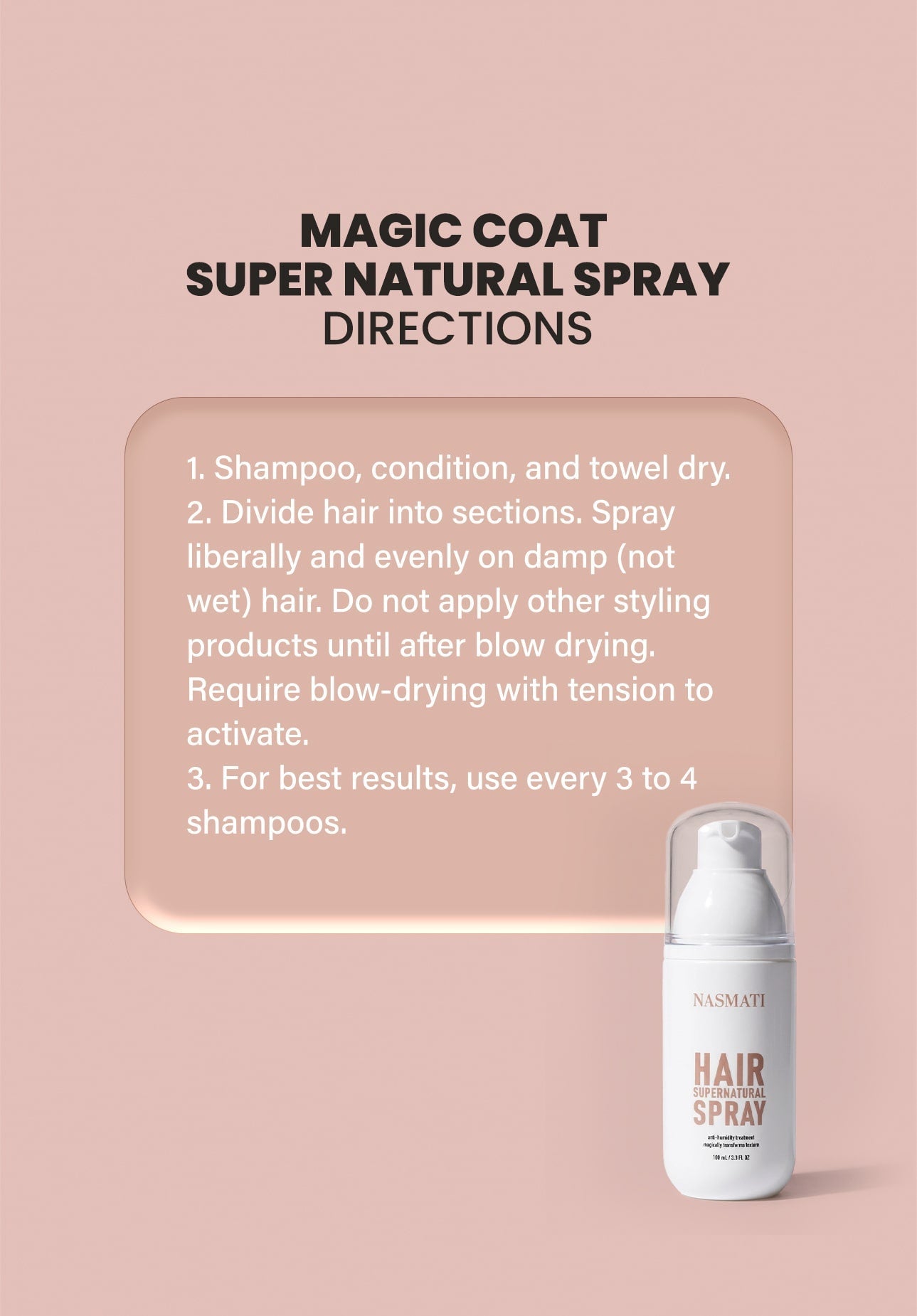 Nasmati™ Supernatural Anti-Frizz Humidity-Proof Supercoat