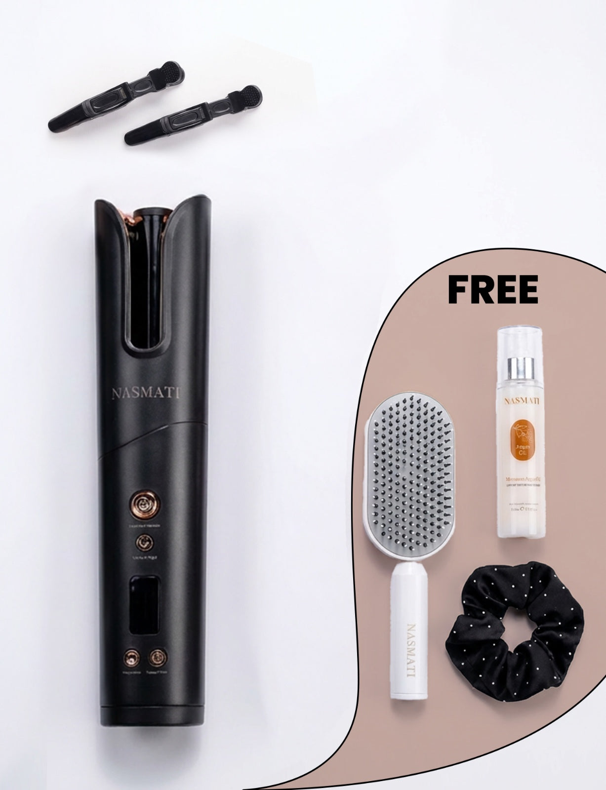 <tc>مجموعة التجعيد والتنظيف</tc>