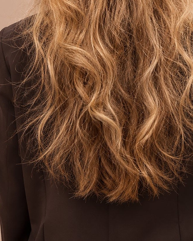 Fine, dry, damaged hair