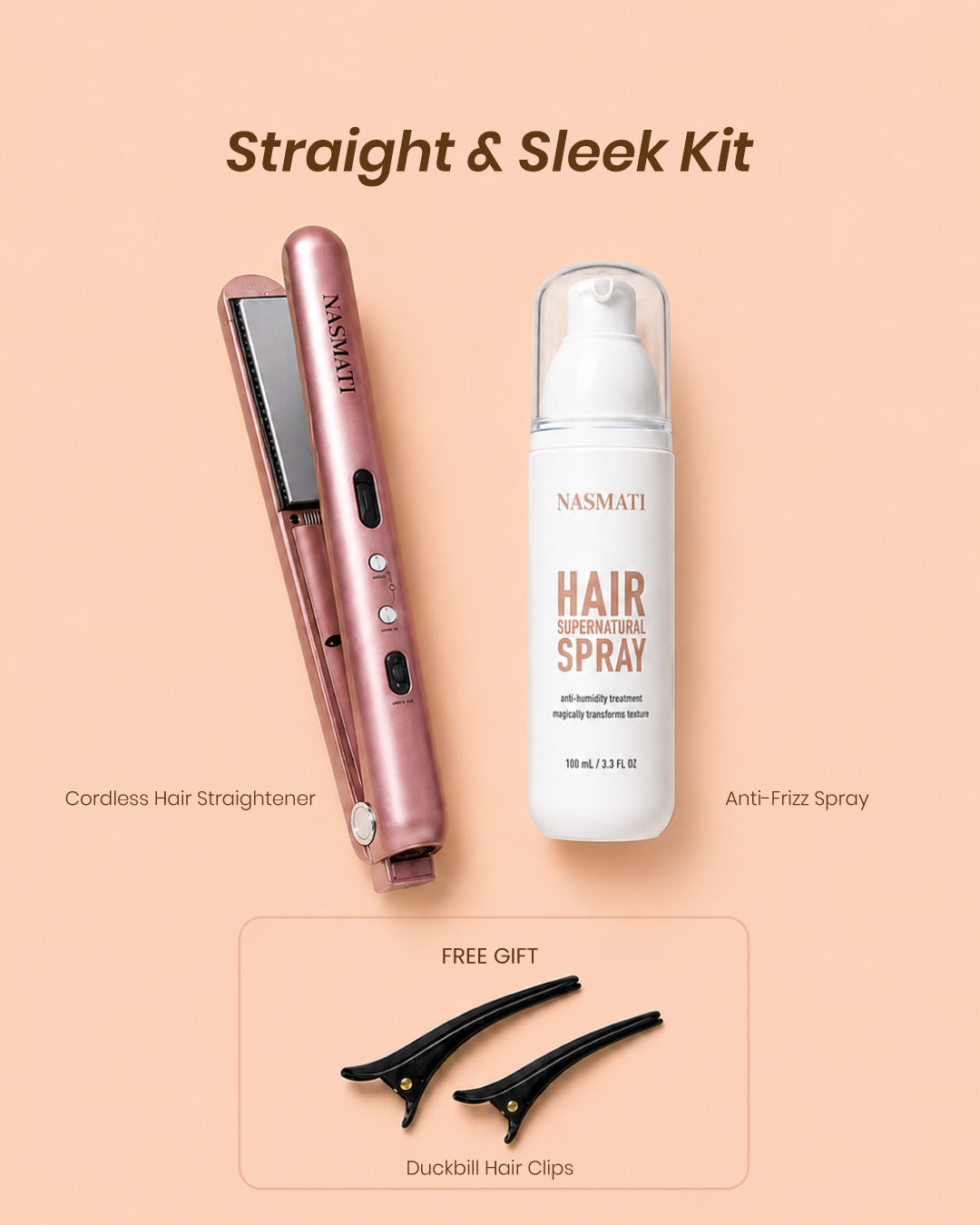Straight And Sleek Kit ( Free Gift )