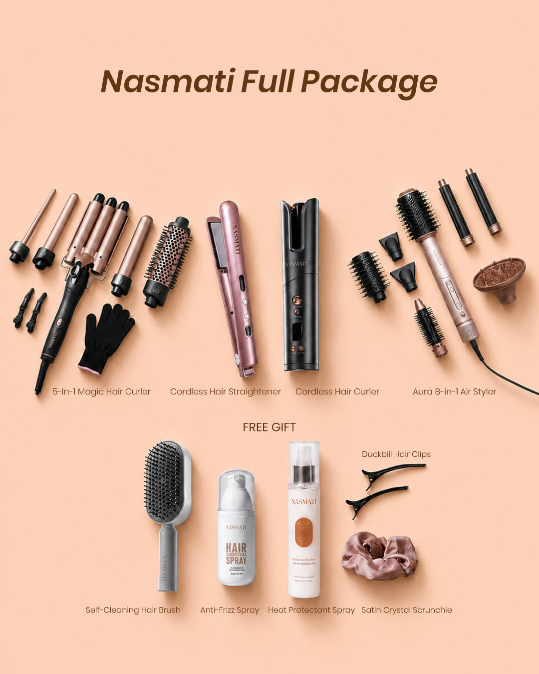 [Best-Seller] Nasmati Full Package ( 5 Free Products )