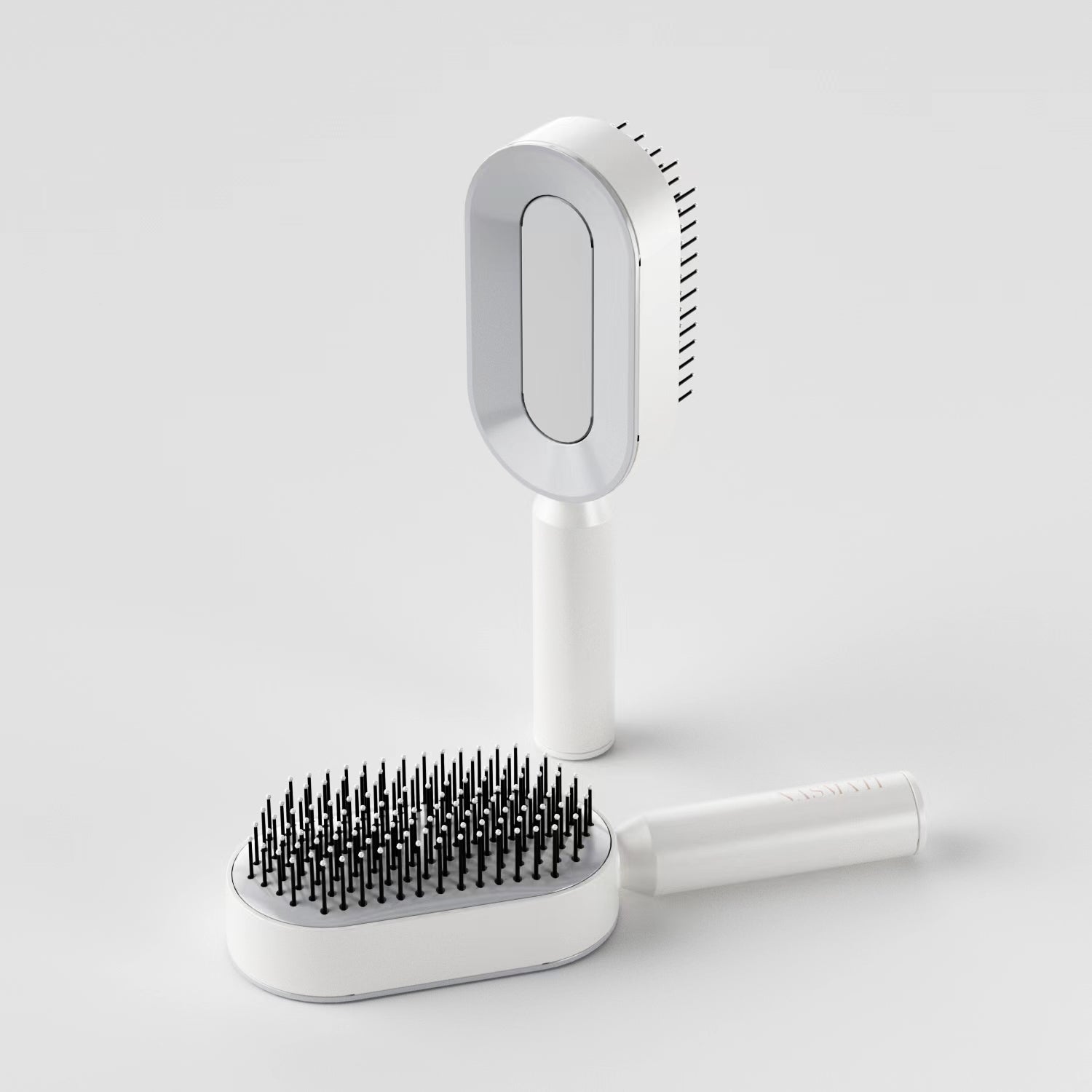 Clean your brush with a click of button