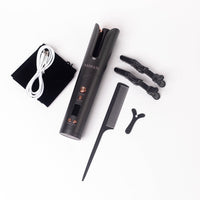 Wireless hair curler for damage-free styling